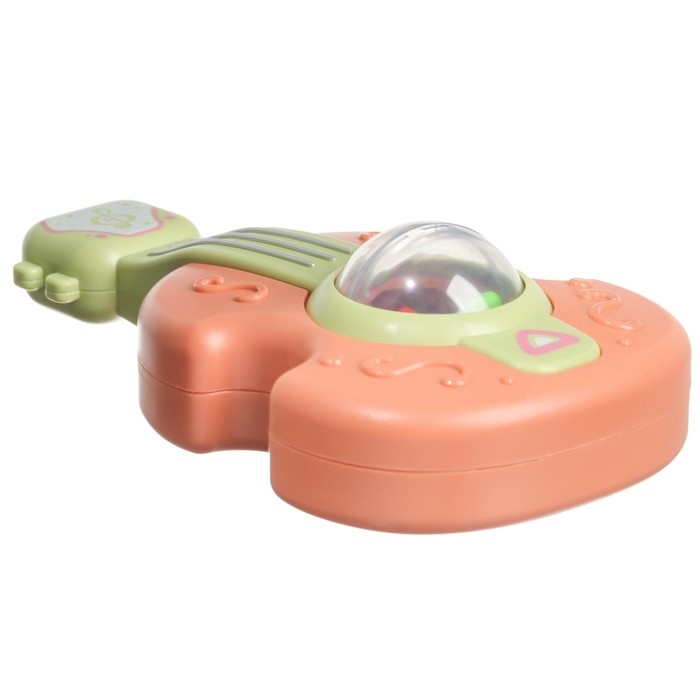 Погремушка «Гитара», 12 см, цвет МИКС, Крошка Я Погремушка «Гитара», 12 см, цвет МИКС, Крошка Я