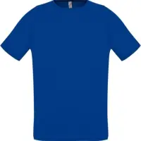 Футболка унисекс Sporty 140 ярко-синяя, размер XXs