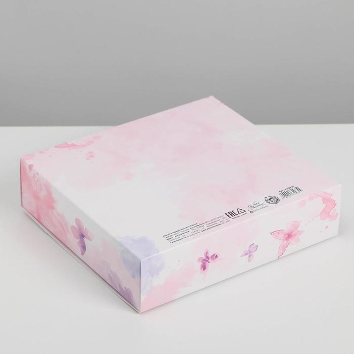 Коробка подарочная, упаковка, &laquo;Самой нежной&raquo;, 20 х18 х5 см