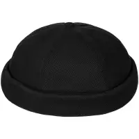 Кепка без козырька Marinero, черная Кепка без козырька Marinero, черная