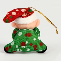 Новый год! Мягкая игрушка &laquo;Гном&raquo; на подвесе, виды МИКС