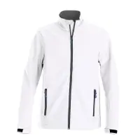 Куртка софтшелл мужская Trial белая, размер 3XL