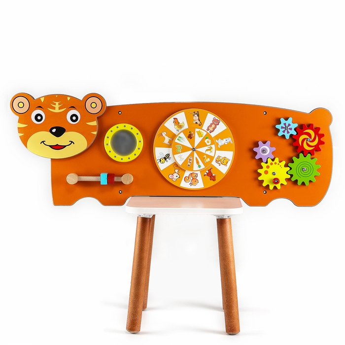 Бизиборд «Тигр», крепится на стену Бизиборд «Тигр», крепится на стену