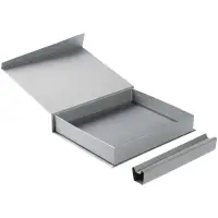 Коробка Duo под ежедневник и ручку, серая Коробка Duo под ежедневник и ручку, серая