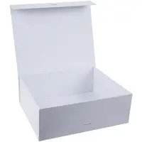 Коробка складная Rusetti, L, белая Коробка складная Rusetti, L, белая