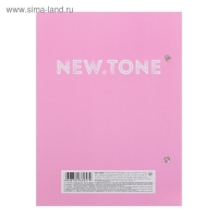 Папка на 2 кольцах А5, Hatber NEWtone, 35 мм, 1500 мкм, розовая, с рисунком Папка на 2 кольцах А5, Hatber NEWtone, 35 мм, 1500 мкм, розовая, с рисунком