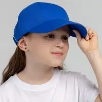 Бейсболка детская Capture Kids, ярко-синяя