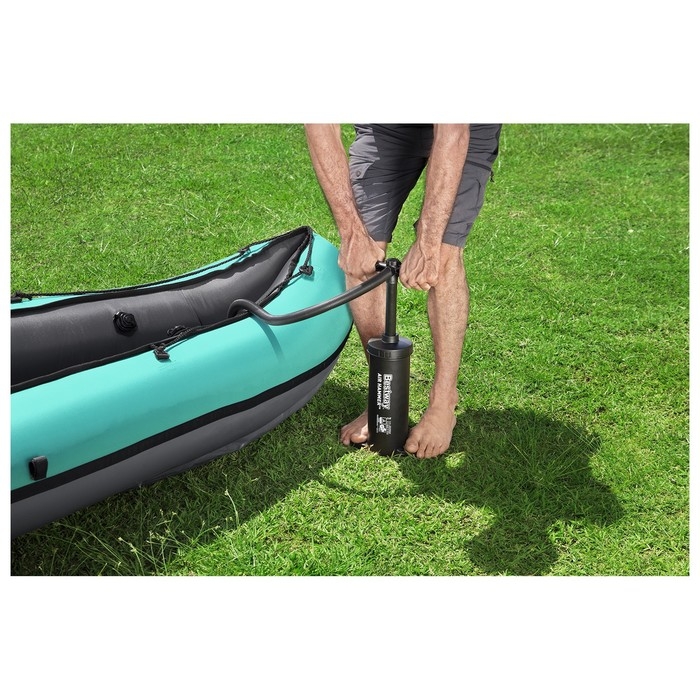 Байдарка, 330 х 86 см, 2 весла, ручной насос, 2 съёмных ребра, 2 сиденья, 1 сумка, ремкомплект, 65052 Bestway