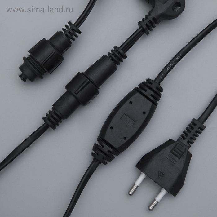 Гирлянда «Занавес» 2 × 1.5 м, IP65, УМС, тёмная нить, 360 LED, свечение белое, 220 В Гирлянда «Занавес» 2 × 1.5 м, IP65, УМС, тёмная нить, 360 LED, свечение белое, 220 В