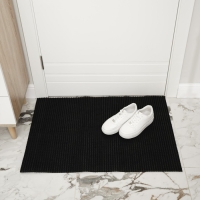 Покрытие ковровое щетинистое &laquo;Травка&raquo;, 60&times;90 см, цвет чёрный