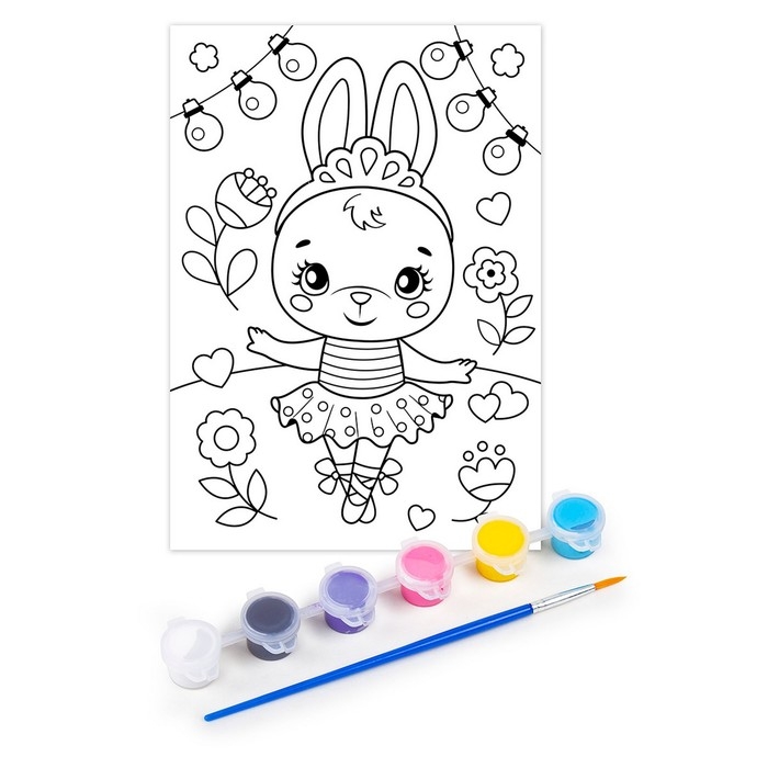 Раскраска «Заинька» Раскраска «Заинька»