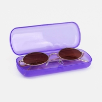 Футляр для очков, длина 15,5 см, цвет МИКС