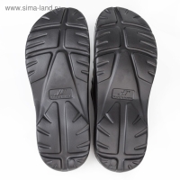 Сланцы мужские &laquo;Тайм&raquo; цвет чёрный, размер 41-42