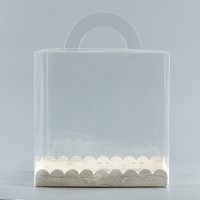 Коробка кондитерская, сундук, упаковка, &laquo;Дорогому человеку&raquo;, 20 х 20 х 20 см