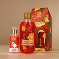 Подарочный набор URAL LAB &laquo;Уютные мнгновения&raquo;: гель для душа 300 мл и мист для тела 88 мл, Новый Год