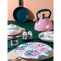 Блинница Доляна «Тропики», d=23 см, цвет белый Блинница Доляна «Тропики», d=23 см, цвет белый