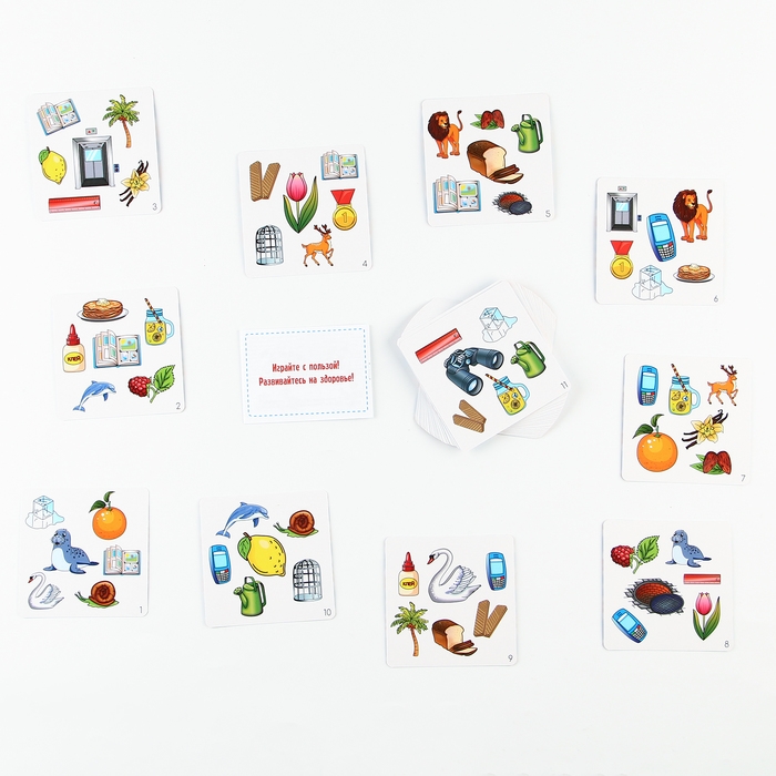 Набор карточек &laquo;Лого-доббль. Звук Ль&raquo;