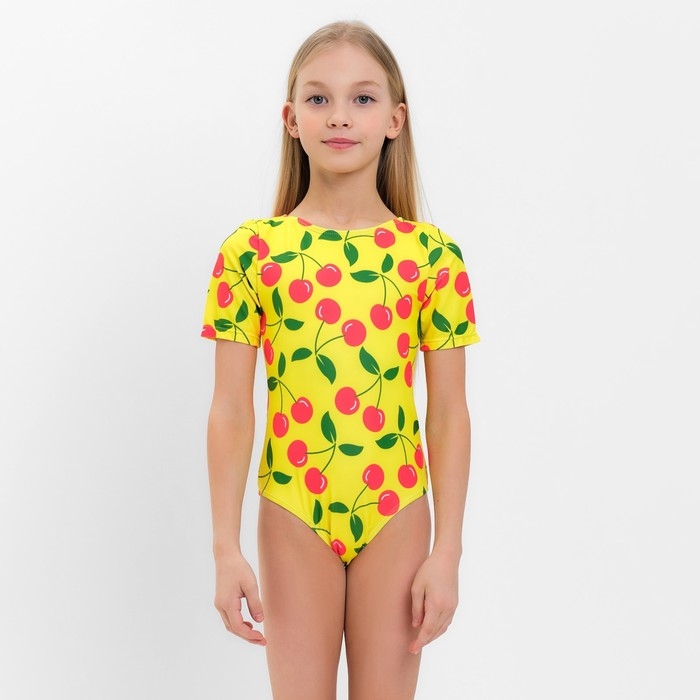 Купальник детский MINAKU &laquo;Вишенки&raquo;, рост 116-122