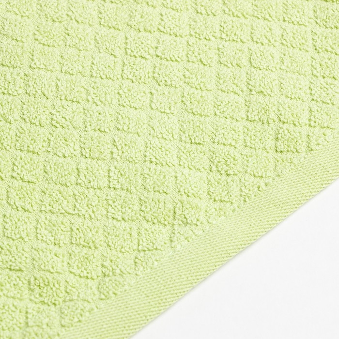 Полотенце махровое LoveLife &laquo;Минимализм&raquo; 50х80 см, салатовый, 100% хлопок, 500 гр/м2