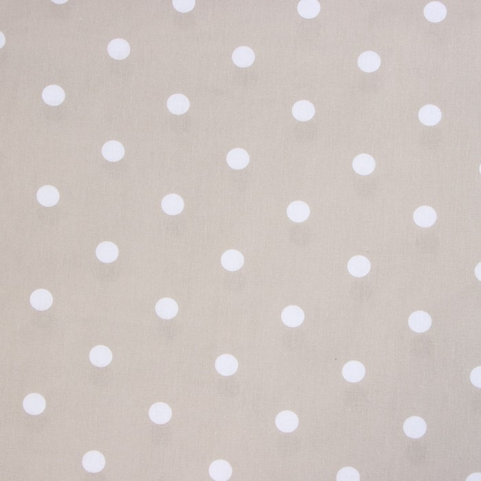 Постельное бельё Этель 1, 5 сп «Горошек», цвет бежевый, 143х215 см, 150х214 см, 50х70 см -1 шт, 100% хлопок Постельное бельё Этель 1, 5 сп «Горошек», цвет бежевый, 143х215 см, 150х214 см, 50х70 см -1 шт, 100% хлопок