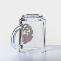 Кружка &laquo;Красный дракон&raquo;, стеклянная, 200 мл