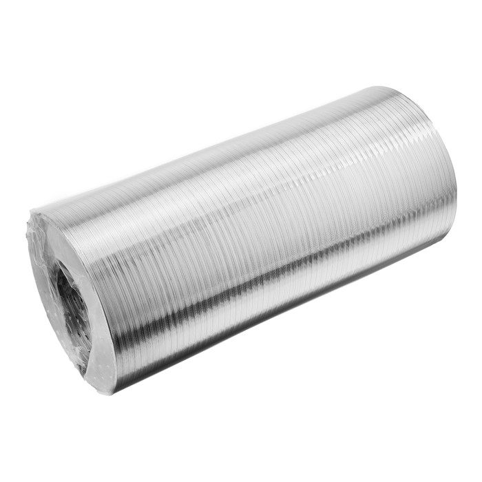 Воздуховод гофрированный Воздуховод гофрированный "Алювент", d=130 мм, раздвижной до 3 м, алюминиевый