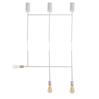 Светильник BayerLux "Лучик" 3хЕ27 40Вт белый 70х5х30-130см Светильник BayerLux "Лучик" 3хЕ27 40Вт белый 70х5х30-130см