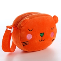 Сумка детская на молнии «Выбражулька», цвет оранжевый Сумка детская на молнии «Выбражулька», цвет оранжевый