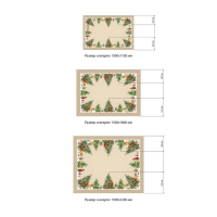 Скатерть новогодняя Этель "Noble Christmas" Скатерть новогодняя 150х110 +/-2см с ГМВО, 100%хл, саржа 190гр/м2 Скатерть новогодняя Этель "Noble Christmas" Скатерть новогодняя 150х110 +/-2см с ГМВО, 100%хл, саржа 190гр/м2