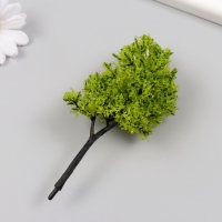 Искусственное растение для творчества пластик "Платан" 12 см