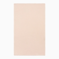 Набор кухонных полотенец Доляна, цвет бежевый, 35х60см-2шт, 100% хл, крупная вафля, 220 гр/м2