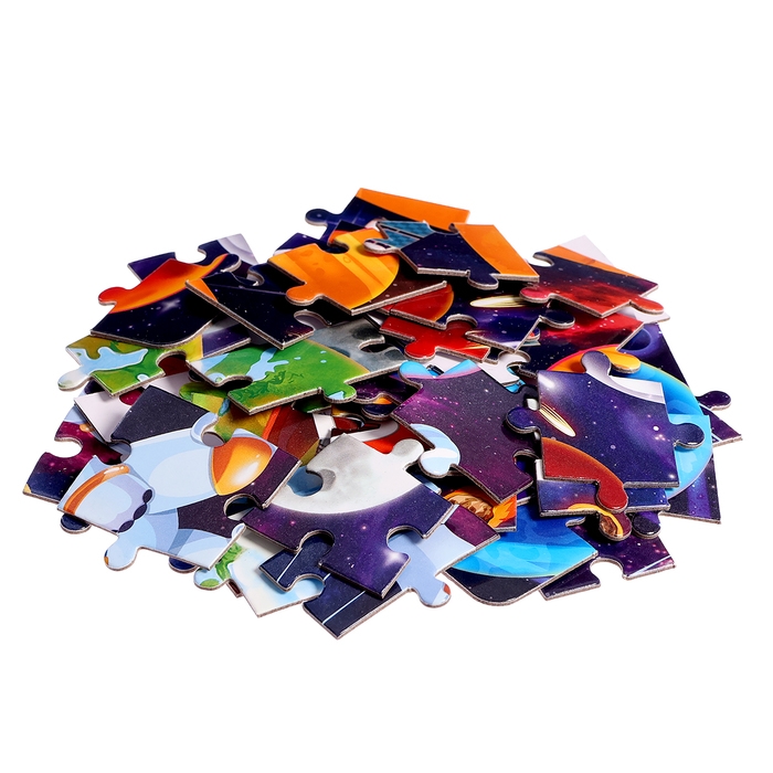 Пазл в термостакане &laquo;Космическая история&raquo;, 54 детали, 250 мл