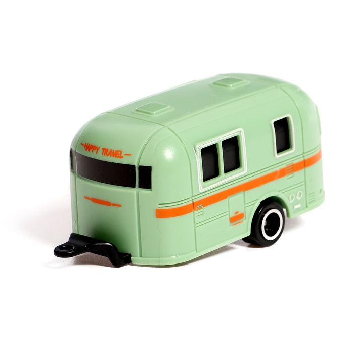 Машина металлическая «Автотур», с прицепом, цвет МИКС Машина металлическая «Автотур», с прицепом, цвет МИКС