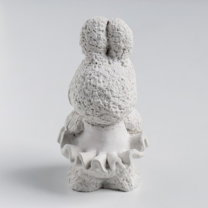 Молд силиконовый "Зайчик в юбочке" 8х4,5х4,5см МИКС