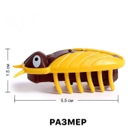 Жучок «Робот-жук», работает от батареек, МИКС Жучок «Робот-жук», работает от батареек, МИКС