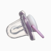 Соска - пустышка анатомическая «Пингвинчик», +6 мес., цвет фиолетовый Соска - пустышка анатомическая «Пингвинчик», +6 мес., цвет фиолетовый