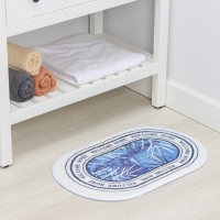 Коврик для дома Доляна «Tonight», 40×60 см, цвет синий Коврик для дома Доляна «Tonight», 40×60 см, цвет синий