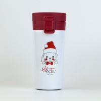 Термостакан с кнопкой "Новогодних чудес", 350 мл Термостакан с кнопкой "Новогодних чудес", 350 мл