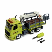 Конструктор винтовой «Лесопогрузчик», свет, звук, инерция, 76 деталей Конструктор винтовой «Лесопогрузчик», свет, звук, инерция, 76 деталей