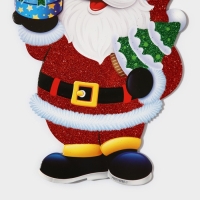 Декоративное украшение (подвеска) "Дедушка мороз" 35х23 см Декоративное украшение (подвеска) "Дедушка мороз" 35х23 см