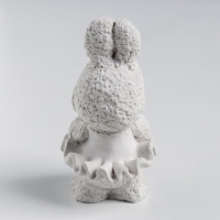 Молд силиконовый "Зайчик в юбочке" 8х4,5х4,5см МИКС