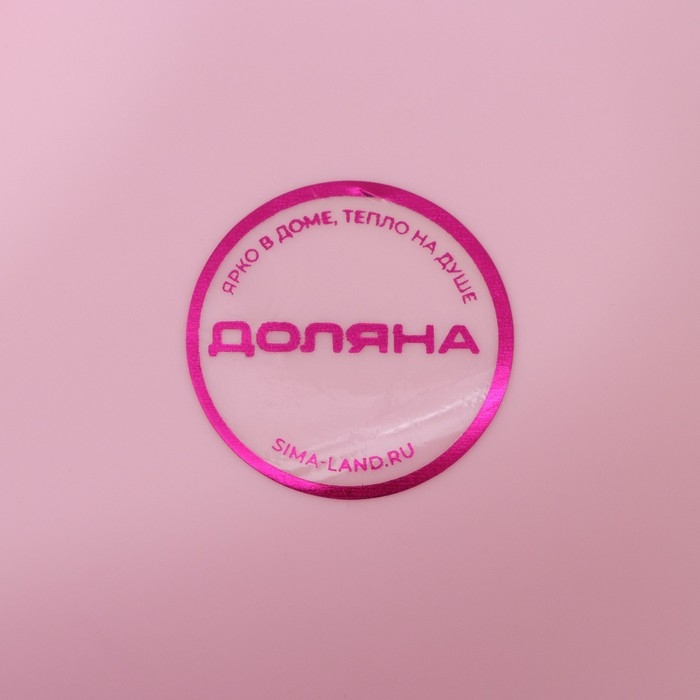 Менажница &laquo;Сердца&raquo;, 2 секции, 27&times;17 см, цвет МИКС