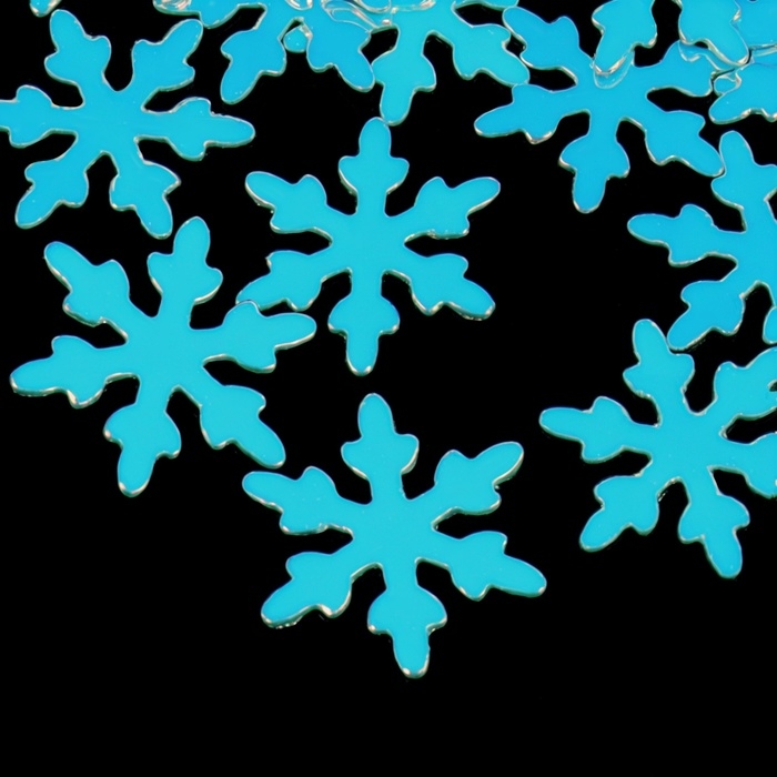 Новый год! Пайетки для декора «Winter», голубые Новый год! Пайетки для декора «Winter», голубые