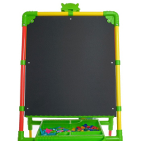Мольберт детский, двусторонний &laquo;Светофор&raquo;, регулируется по высоте, размер 755 &times; 516 &times; 70 мм