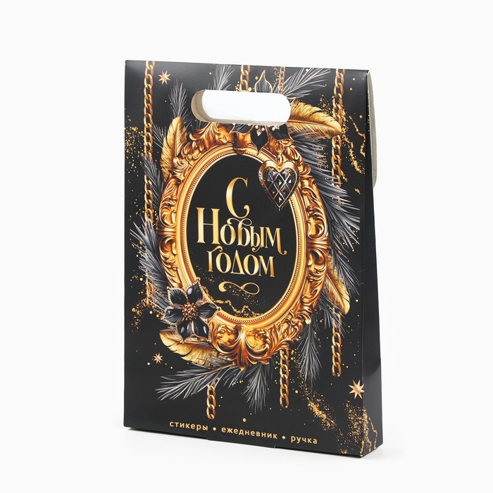 Подарочный набор новогодний, ежедневник, стикеры, ручка &laquo;С Новым годом! Мечтай&raquo;
