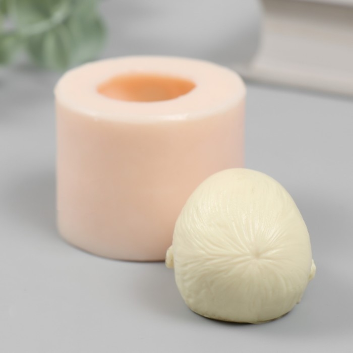 Молд силикон Молд силикон "Голова младенца" №17 3,5х4х3,5 см