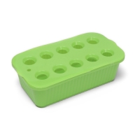 Ящик для выращивания зелёного лука, 29 × 16 × 8,5 см, 2,5 л, 10 лунок, зелёный, Greengo Ящик для выращивания зелёного лука, 29 × 16 × 8,5 см, 2,5 л, 10 лунок, зелёный, Greengo