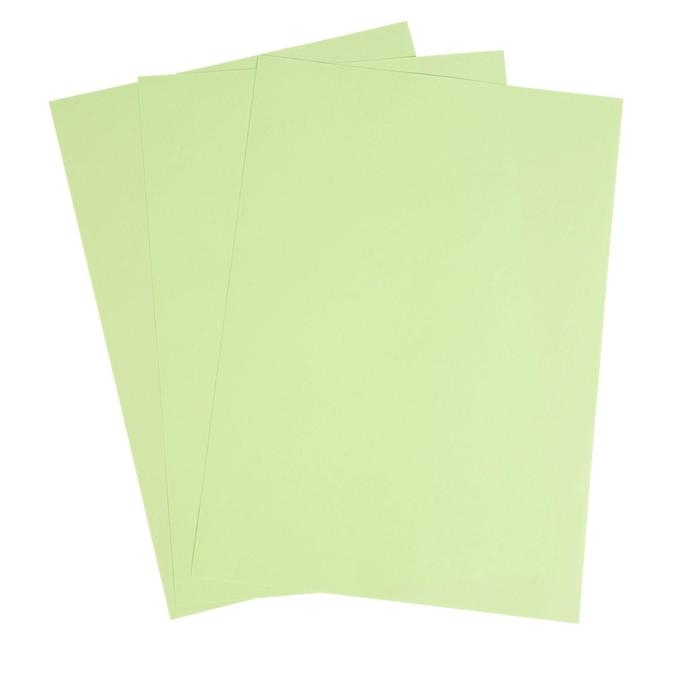 Бумага цветная А4, 50 листов Calligrata Пастель, зелёная, 80 г/м&sup2;