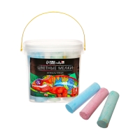 Мелки цветные для асфальта 14 штук, 7 цветов Calligrata TOP, цилиндр, длина 80 +/-мм, диаметр - 20мм Мелки цветные для асфальта 14 штук, 7 цветов Calligrata TOP, цилиндр, длина 80 +/-мм, диаметр - 20мм