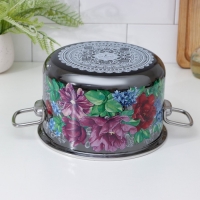 Кастрюля эмалированная цилиндрическая Catalina, 4 л, индукция